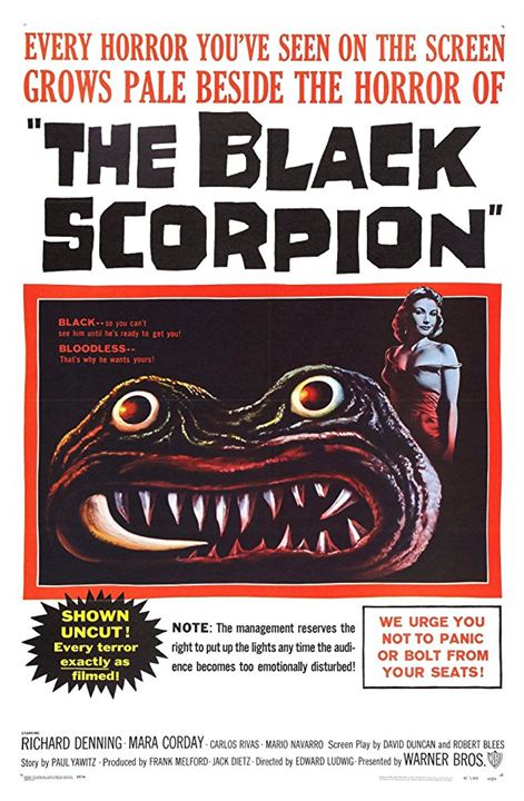 The Black Scorpion : Kinoposter