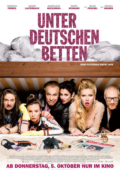 Unter deutschen Betten : Kinoposter