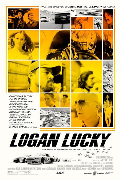 Logan Lucky : Kinoposter