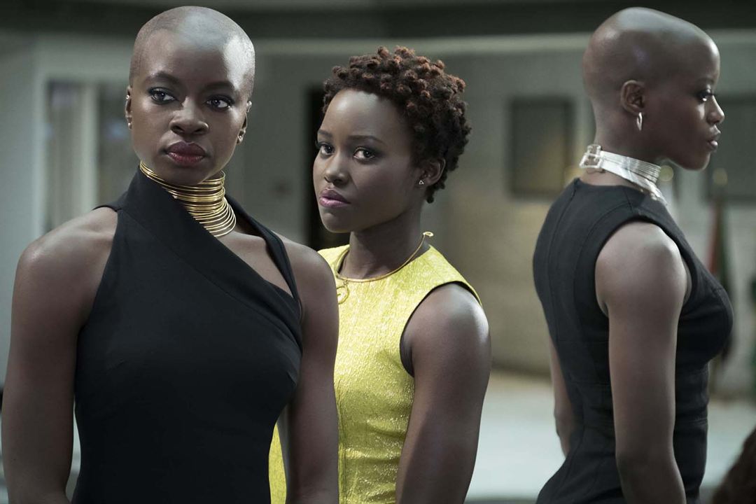 Black Panther : Bild Danai Gurira, Florence Kasumba, Lupita Nyong'o