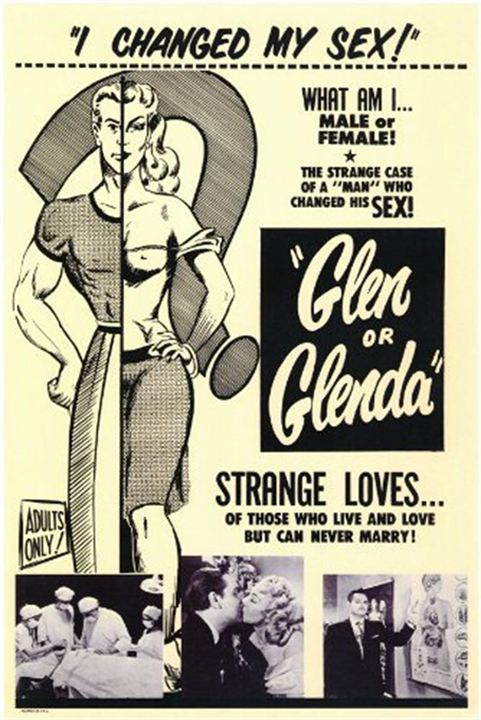 Glen or Glenda : Kinoposter
