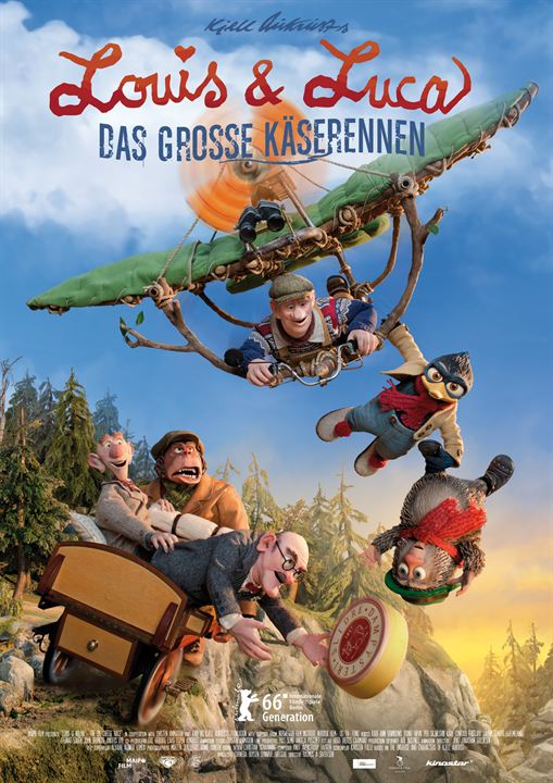 Louis & Luca - Das große Käserennen : Kinoposter