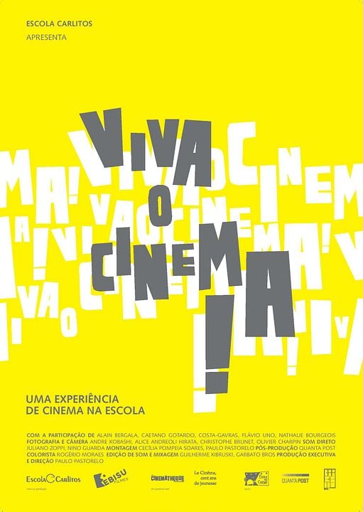 Viva o Cinema! : Kinoposter