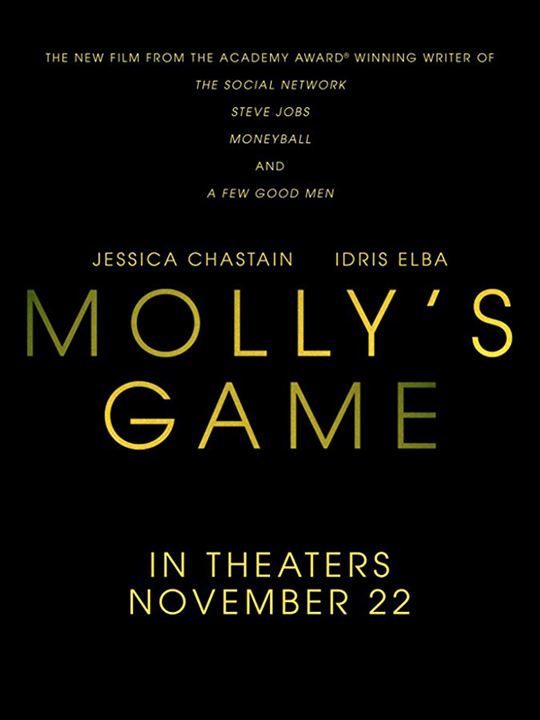Molly's Game : Kinoposter