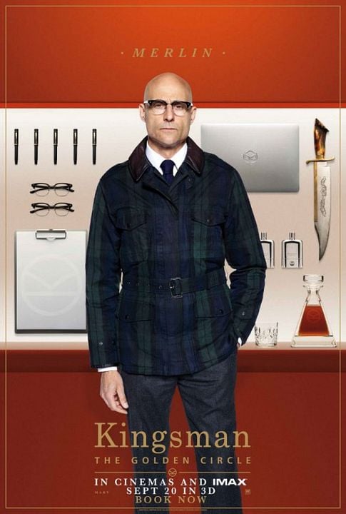 Kingsman 2: The Golden Circle : Kinoposter