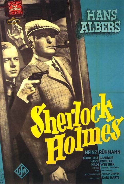 Der Mann, der Sherlock Holmes war : Kinoposter