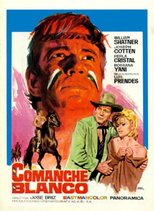Rio Hondo - Der Weisse Comanche : Kinoposter
