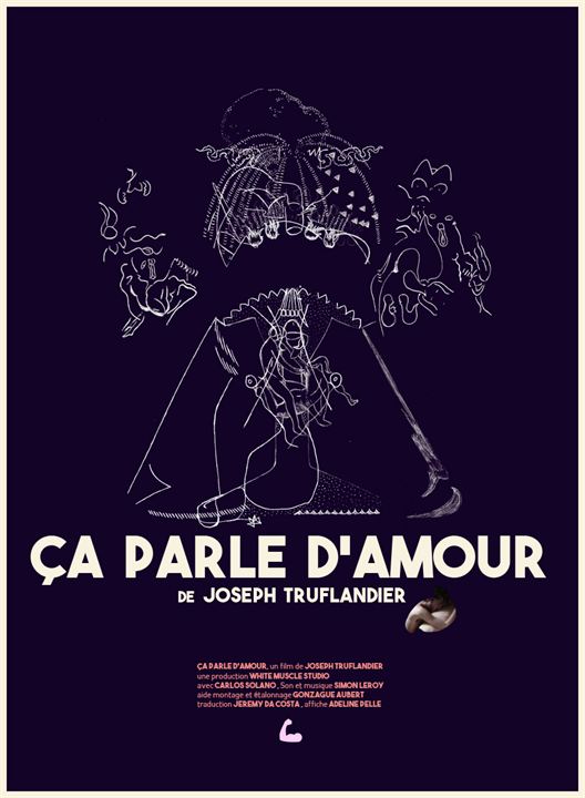 Ca parle d'amour : Kinoposter