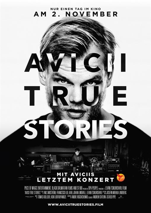 Avicii: True Stories : Kinoposter