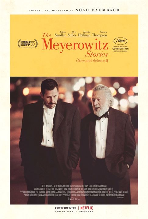 The Meyerowitz Stories (New and Selected) : Kinoposter