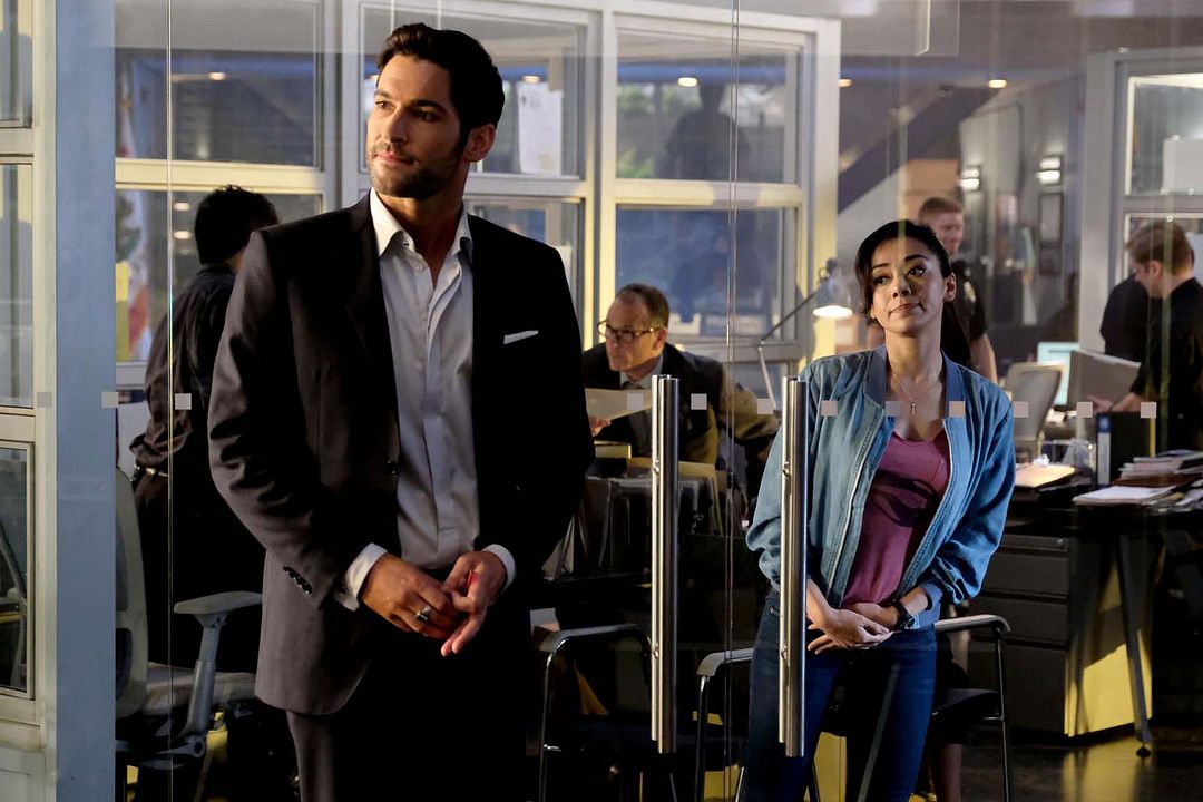 Lucifer : Bild Aimee Garcia, Tom Ellis