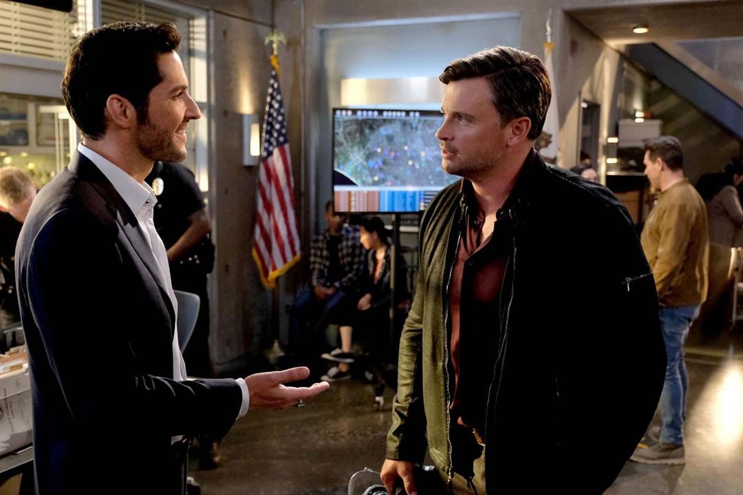 Lucifer : Bild Tom Welling, Tom Ellis