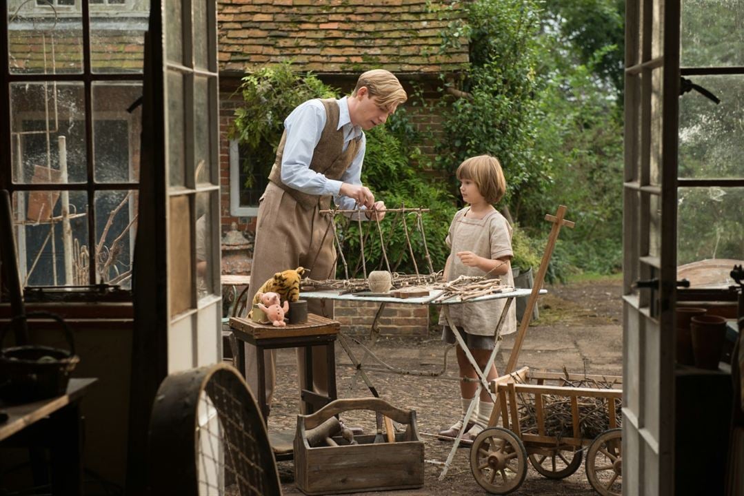 Goodbye Christopher Robin : Bild Domhnall Gleeson, Will Tilston