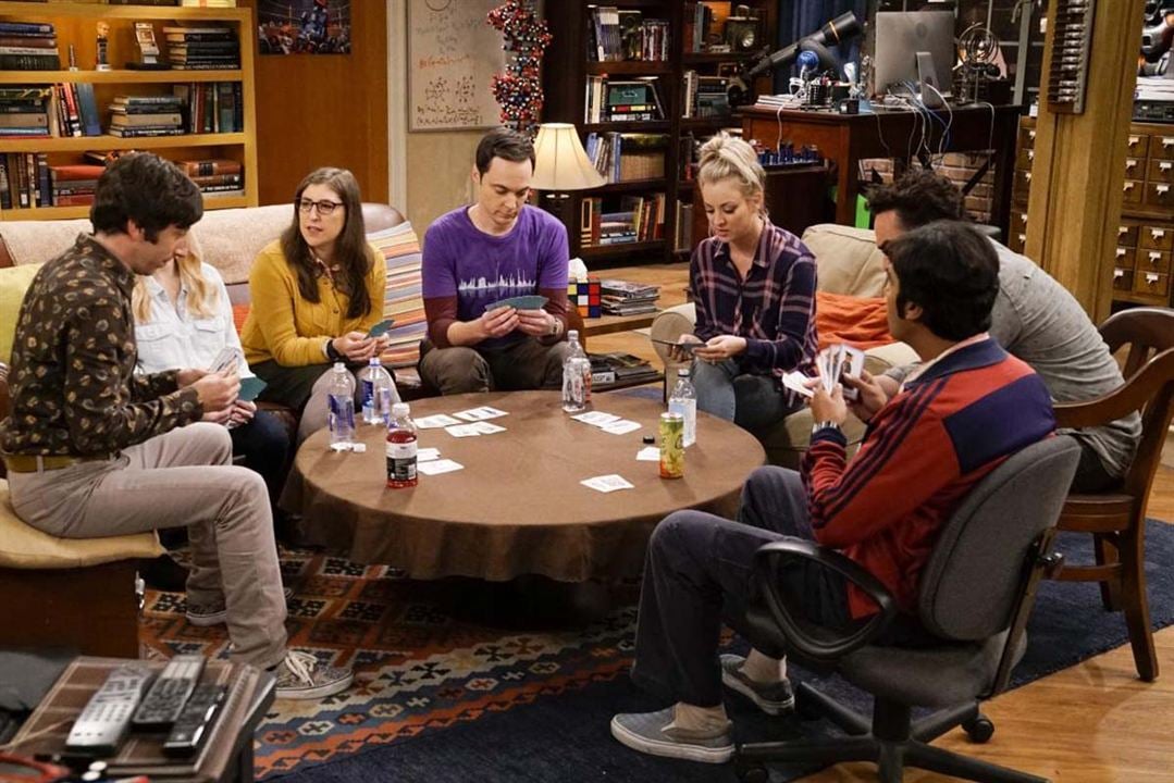 The Big Bang Theory : Bild Mayim Bialik, Kaley Cuoco, Jim Parsons
