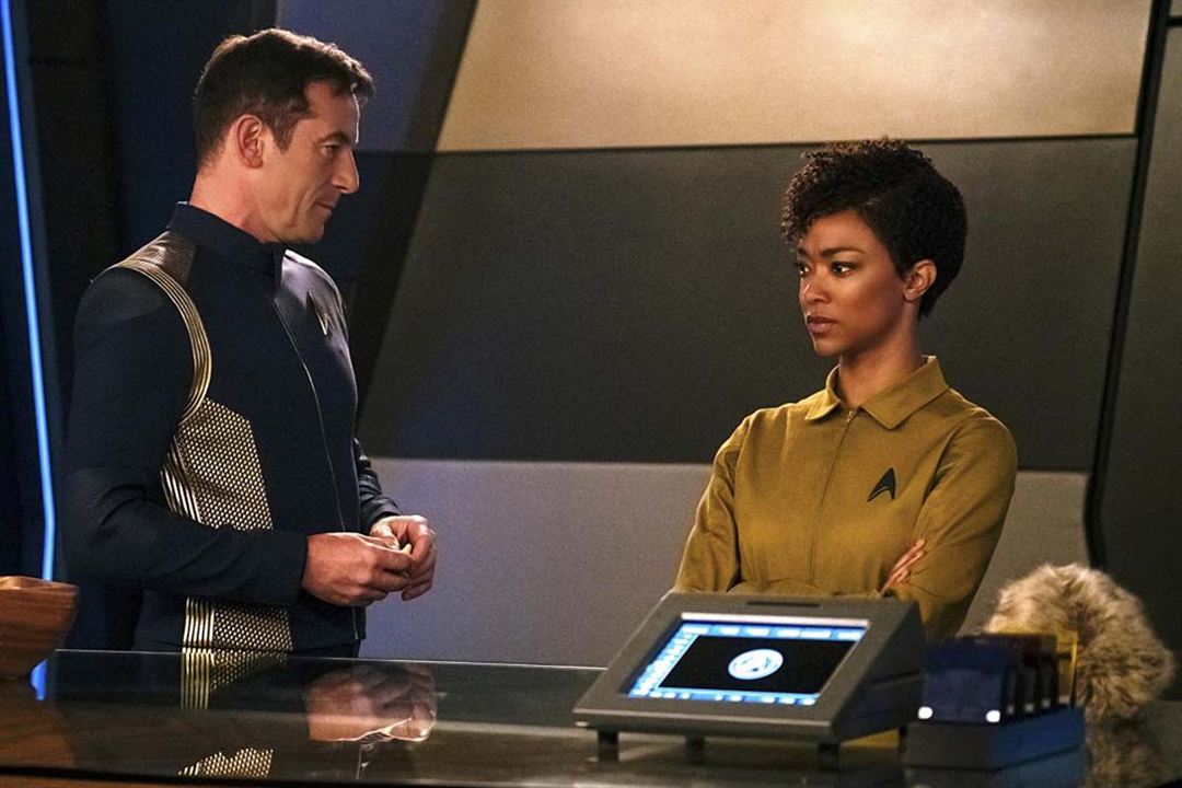 Star Trek: Discovery : Bild Jason Isaacs, Sonequa Martin-Green
