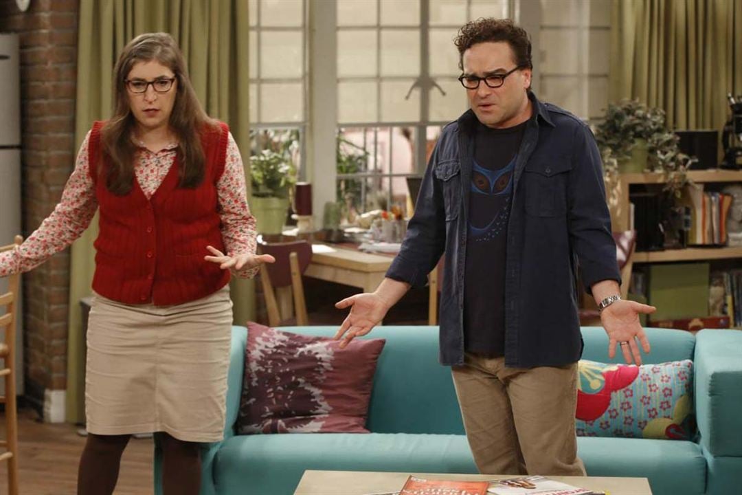 The Big Bang Theory : Bild Johnny Galecki, Mayim Bialik