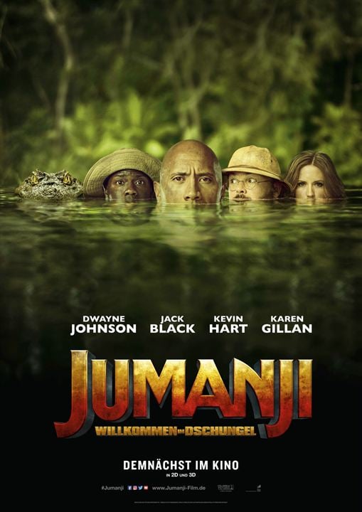 Jumanji: Willkommen im Dschungel : Kinoposter