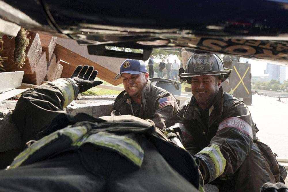 Chicago Fire : Bild Jesse Spencer, Taylor Kinney