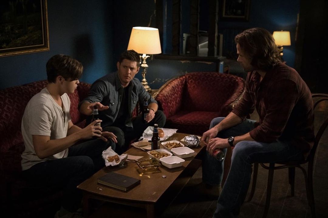 Supernatural : Bild Jensen Ackles, Alexander Calvert, Jared Padalecki