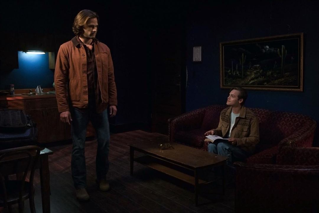 Supernatural : Bild Jared Padalecki, Alexander Calvert