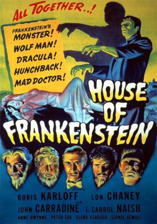 House of Frankenstein : Kinoposter