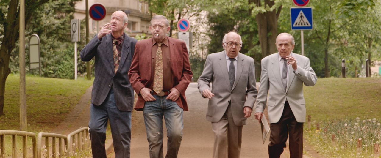 Alte Jungs : Bild Marco Lorenzini, André Jung, Paul Greisch, Fernand Fox