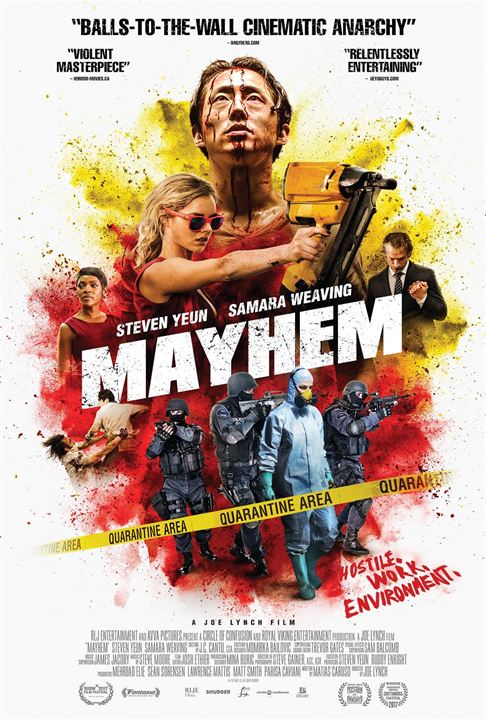 Mayhem : Kinoposter