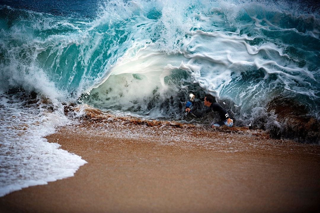 Shorebreak - Die perfekte Welle. Clark Little - Wellenfotograf : Bild