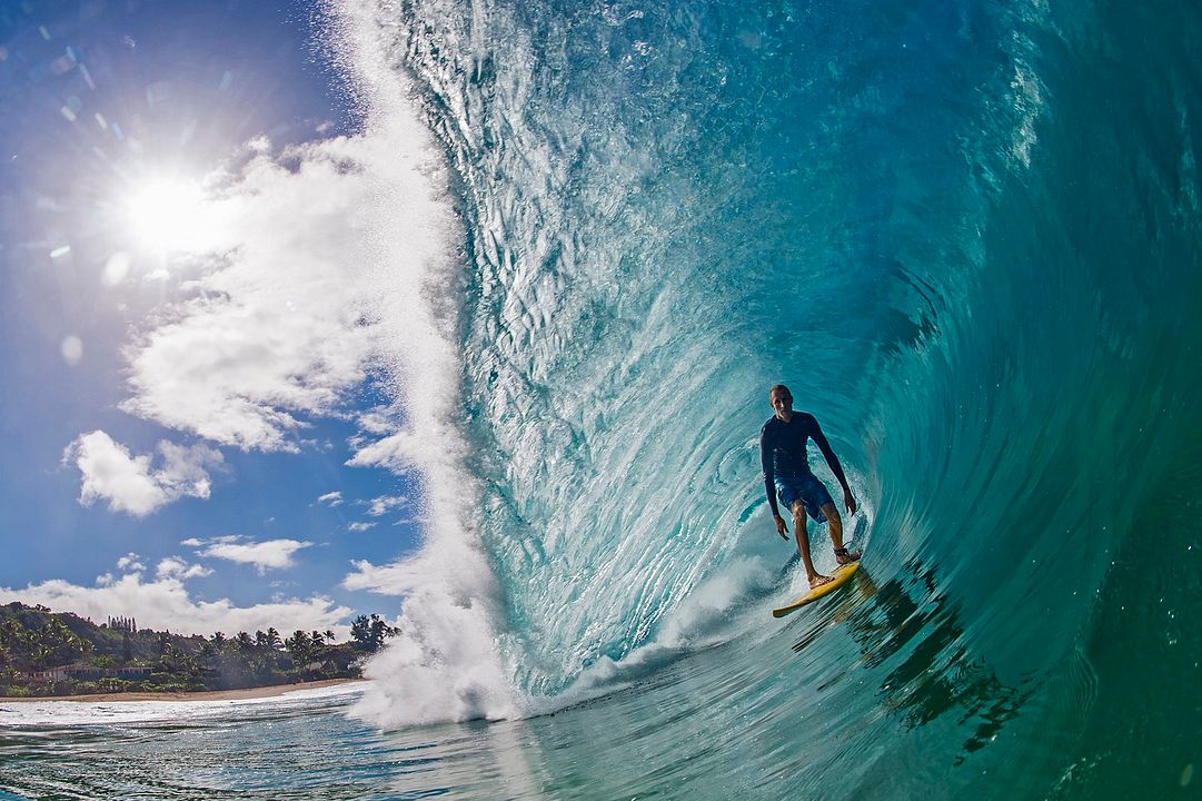 Shorebreak - Die perfekte Welle. Clark Little - Wellenfotograf : Bild