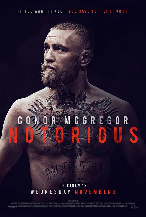 Conor McGregor - Notorious : Kinoposter