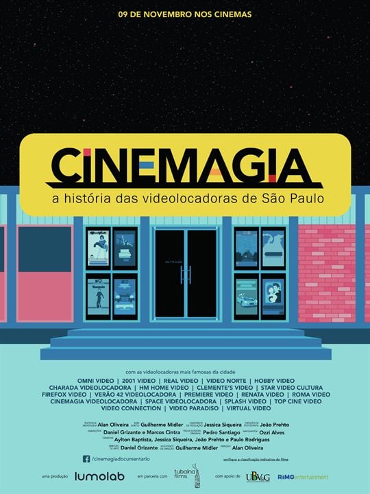 CineMagia: A História das Videolocadoras de São Paulo : Kinoposter