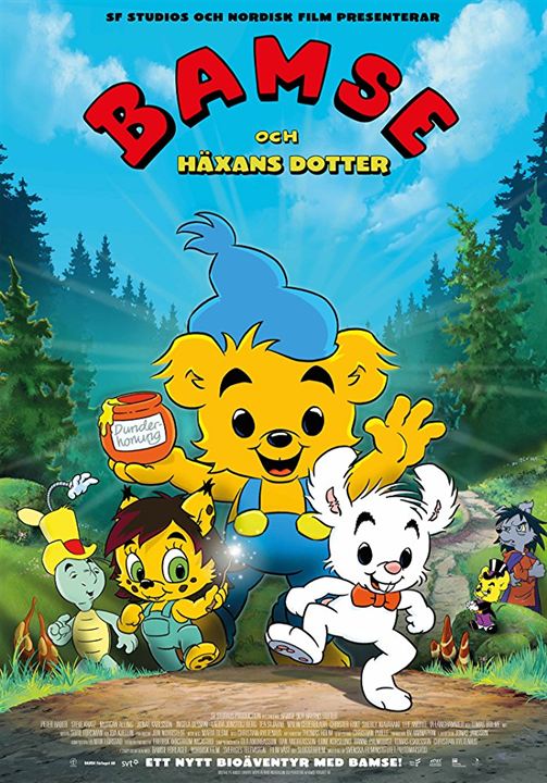 Bamse And The Witch's Daughter : Kinoposter