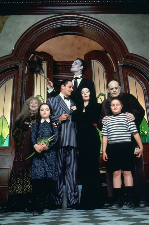 Die Addams Family : Bild Carel Struycken, Christopher Lloyd, Jimmy Workman, Raúl Julia, Anjelica Huston, Christina Ricci, Judith Malina