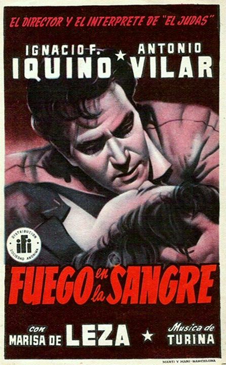 Fuego en la sangre : Kinoposter