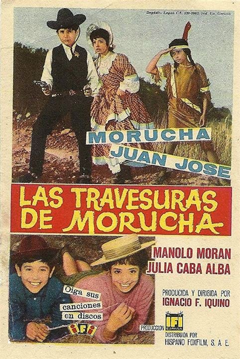 Las travesuras de Morucha : Kinoposter