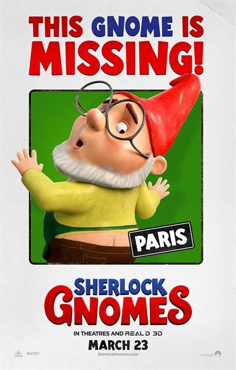 Sherlock Gnomes : Kinoposter