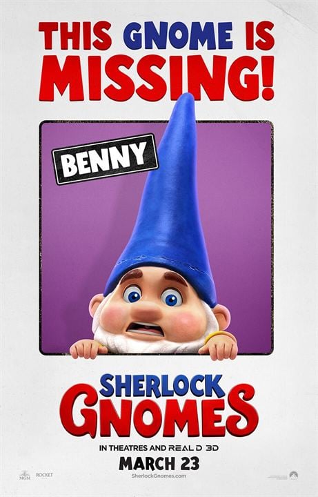 Sherlock Gnomes : Kinoposter