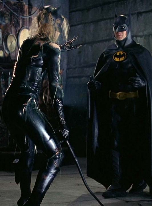 Batmans Rückkehr : Bild Michael Keaton, Michelle Pfeiffer