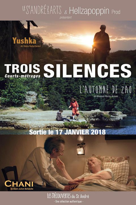 Trois silences : Kinoposter