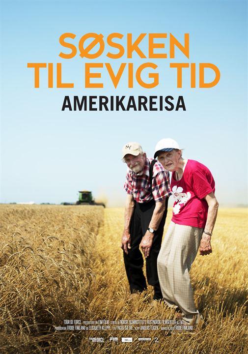 Søsken til evig tid: Amerikareisa : Kinoposter