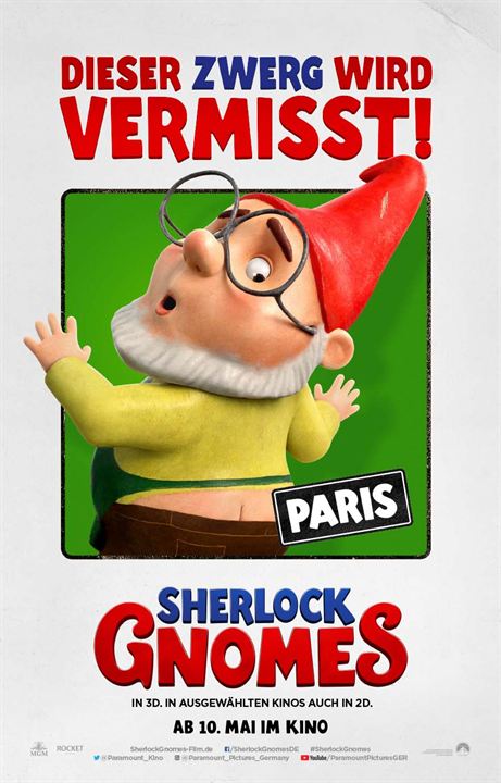 Sherlock Gnomes : Kinoposter