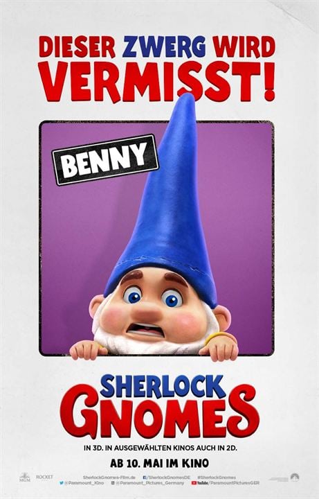 Sherlock Gnomes : Kinoposter