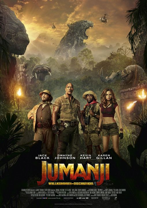 Jumanji: Willkommen im Dschungel : Kinoposter
