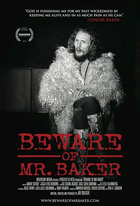 Beware Of Mr. Baker : Kinoposter