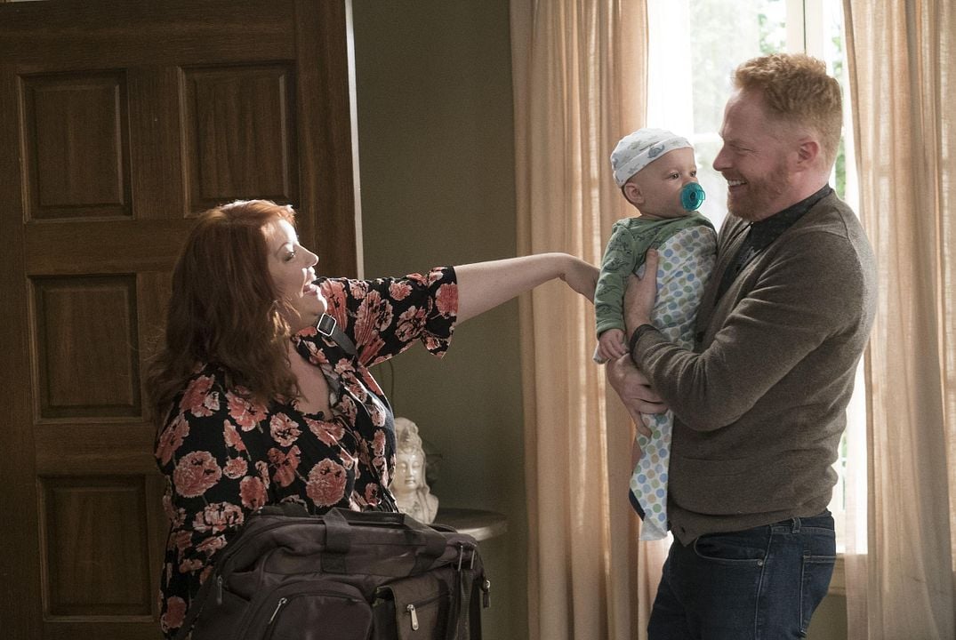 Modern Family : Bild Dana Powell, Jesse Tyler Ferguson