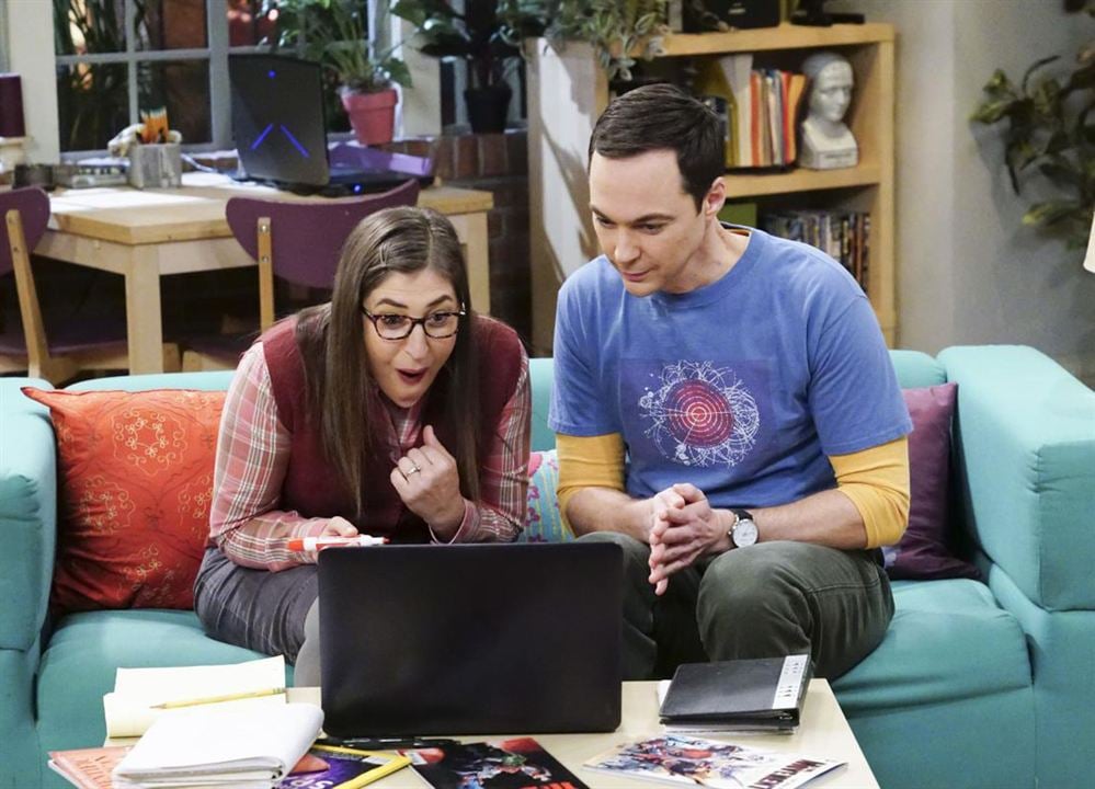 The Big Bang Theory : Bild Jim Parsons, Mayim Bialik