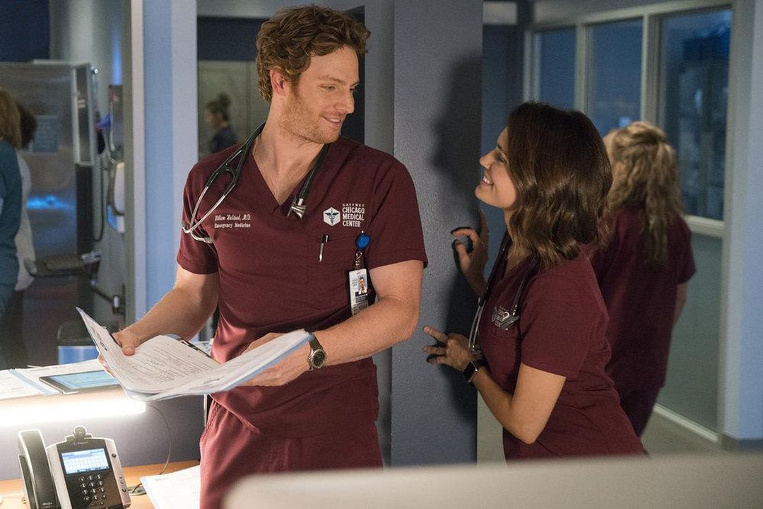 Chicago Med : Bild Nick Gehlfuss, Torrey DeVitto