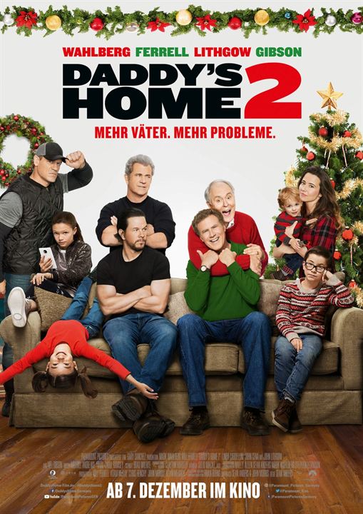 Daddy's Home 2 - Mehr Väter, mehr Probleme! : Kinoposter