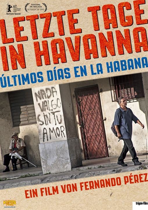 Letzte Tage in Havanna : Kinoposter