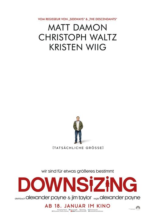 Downsizing : Kinoposter
